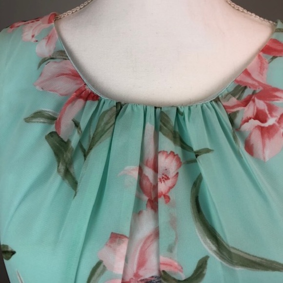 Floral Print Dress Summer Sz 6P - Picture 3 of 10